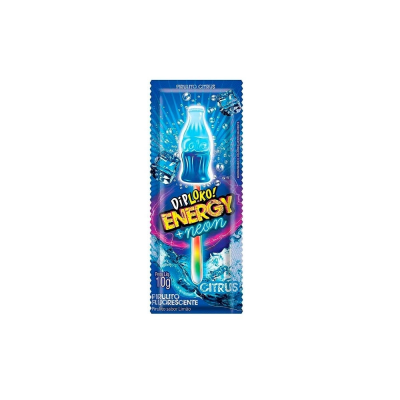 Pirulito Diploko Neon Energy Citrus 10G