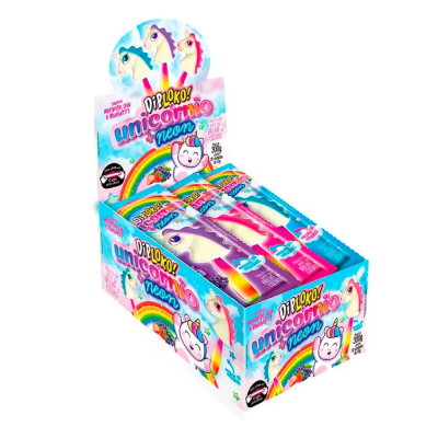 Pirulito Diploko Neon Unicornio 10G