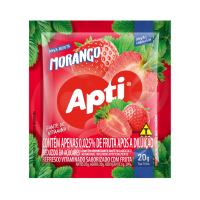 Refresco Apti 20G Morango