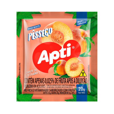 Refresco Apti 20G Pessego