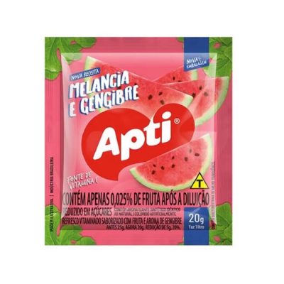 Refresco Apti Melancia Gengibre 25Ml