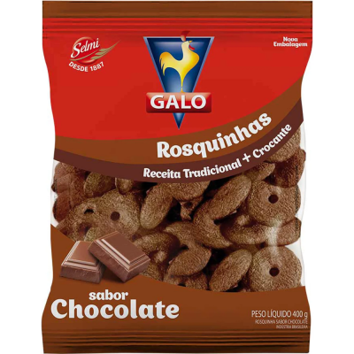 Rosquinha Galo Chocolate 400G