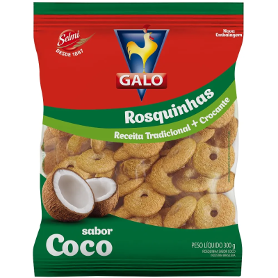 Rosquinha Galo Coco 300G
