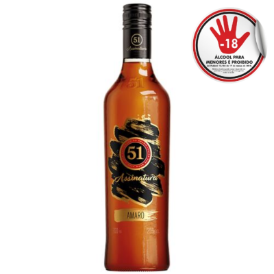 Aguard 51 Assinatura Amaro 700Ml