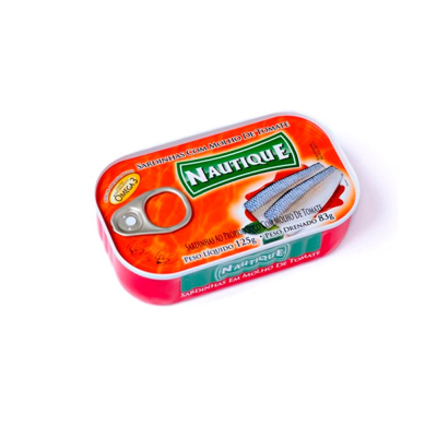 Sardinha Nautique Molho Tomate 125G