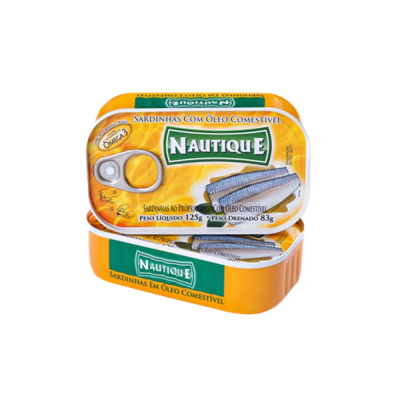 Sardinha Nautique Oleo Comest 125G