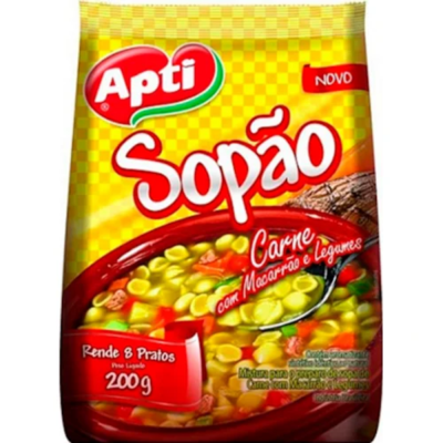 Sopao Apti Carne/Macarrao/Legumes 200G