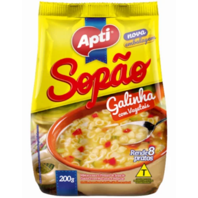 Sopao Apti Galinha/Macarrao/Vegetais 20