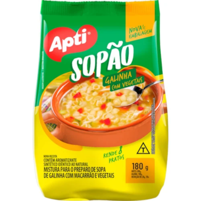 Sopao Apti Macarrao 180G Gali E Vegetai