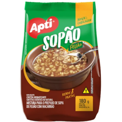 Sopao Apti Macarrao 180G Mac C/ Feijao
