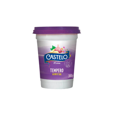 Tempero Castelo Alho E Sal 300G