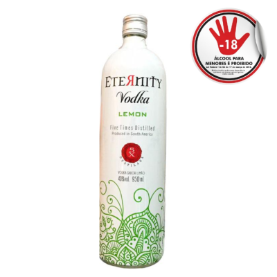 Vodka Eternity Destilada 950Ml Lemon