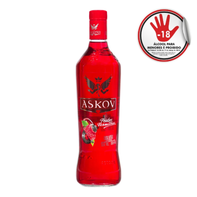 Vodka Askov 900Ml F Vermelhas