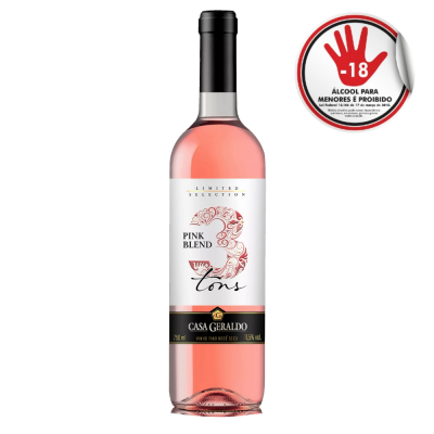Vinho Casa Geraldo 750Ml 3 Tons Pink Blenrose Seco