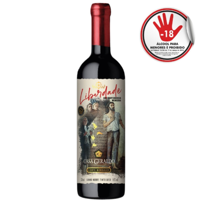 Vinho Casa Geraldo 750Ml Corte Bordales Liberdade