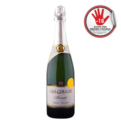 Vinho Casa Geraldo 750Ml Esp Brc Moscatel