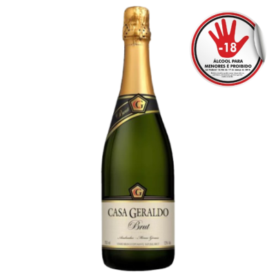 Vinho Casa Geraldo 750Ml Esp Brut Trad