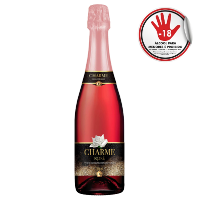 Vinho Casa Geraldo 750Ml Esp Charme Moscatel Rose