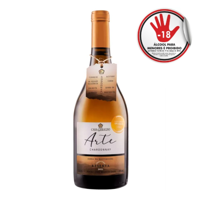 Vinho Casa Geraldo 750Ml Fino Brc Seco Chardonnay