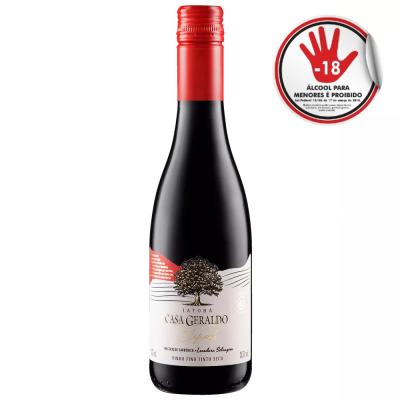 Vinho Casa Geraldo 750Ml Fino Tinto Seco Shiraz Jatoba