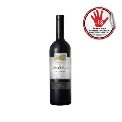 Vinho Casa Geraldo 750Ml Fino Tinto Seco Tannat