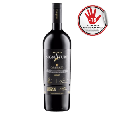 Vinho Casa Geraldo 750Ml Signature Merlot