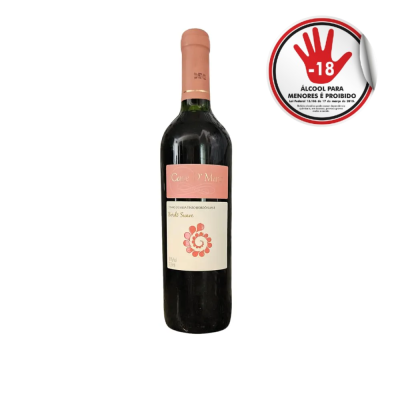 Vinho Cave D Marc Tinto Bordo Suave 750Ml