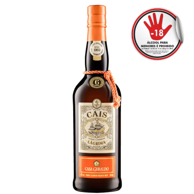 Vinho Licoroso Cais Lagrima 750Ml Branco Doce