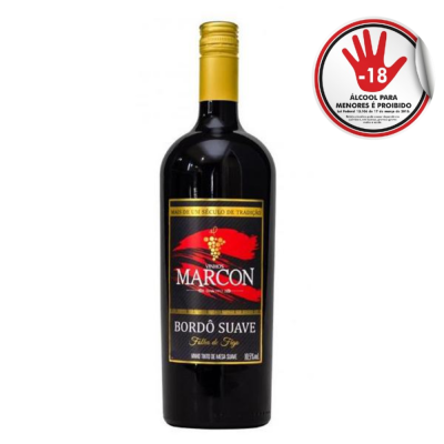 Vinho Marcon 1 Lt Bordo Suave