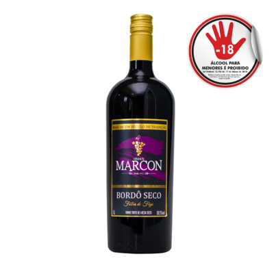 Vinho Marcon 1 Lt Bordo Tinto Seco