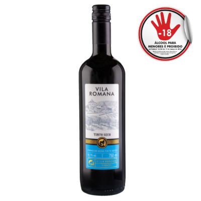 Vinho Vila Romana Tinto Seco 1Lt