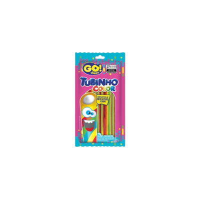 Bala Go Jelly 15 Gr Tubinho Mini Color Frutas