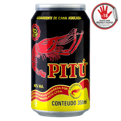 Aguard Pitu Lata 350Ml