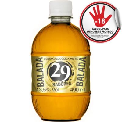 BEB ALC 29 SABORES 490ML BALADA