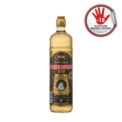 Aguard Velho Barreiro Gold 910Ml Devolucao