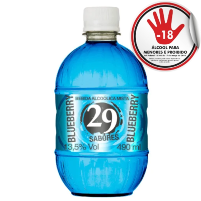 BEB ALC 29 SABORES 490ML BLUEBERRY