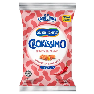 Amendoim Crokissimo Pimenta Suave 1,01K P Suave