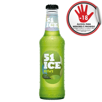BEB ALC 51 ICE KIWI LN 275ML