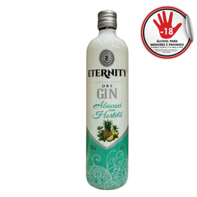 Aper Gin Eternity 900Ml Abacaxi E Hortela