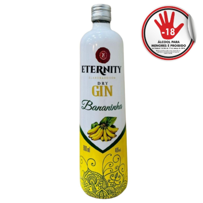 Aper Gin Eternity 900Ml Bananinha