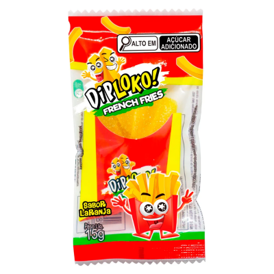 Bala Diploko Gummy French Fries 15G