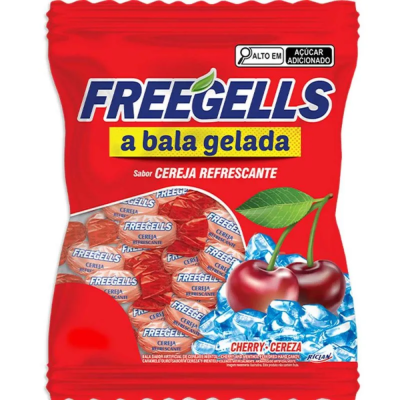 Bala Freegells 475G Cereja