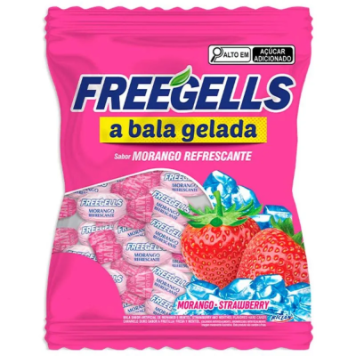 Bala Freegells 475G Morango