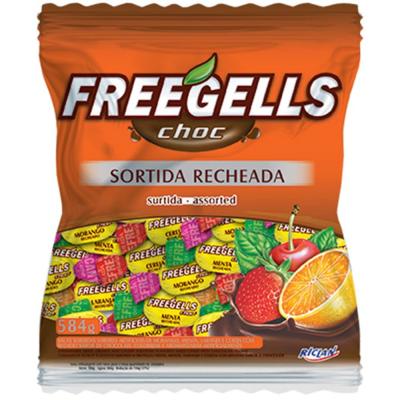Bala Freegells 475Gr Choc Prt Sort