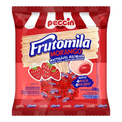 Bala Frutomila Morango 500G