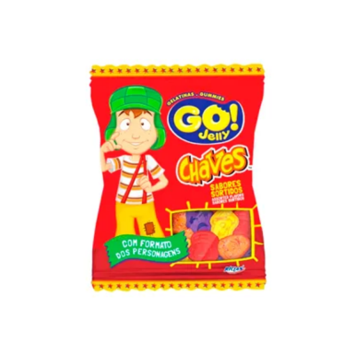 Bala Go Jelly 70 Gr Chaves