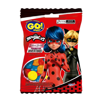 Bala Go Jelly 70 Gr Ladybug Sort