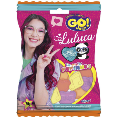Bala Go Jelly 70 Gr Luluca