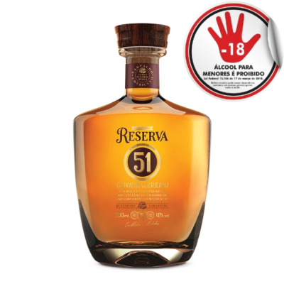 CACHACA 51 RESERVA CARV AMERICANO 700ML