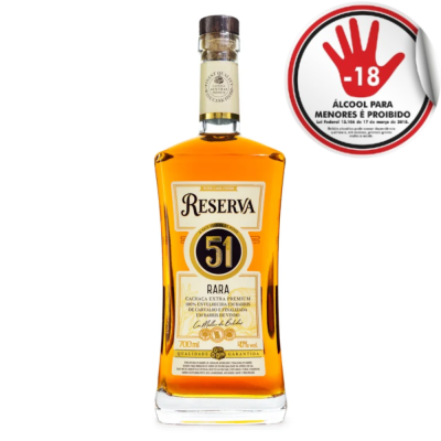 CACHACA 51 RESERVA RARA 700ML